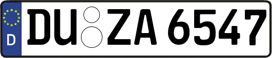 DU-ZA6547