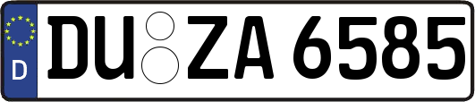 DU-ZA6585