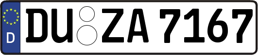 DU-ZA7167