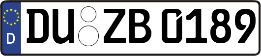 DU-ZB0189