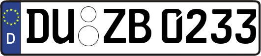 DU-ZB0233