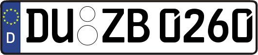 DU-ZB0260