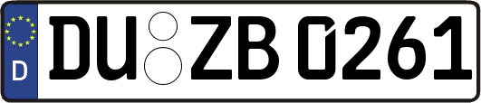 DU-ZB0261