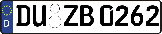 DU-ZB0262