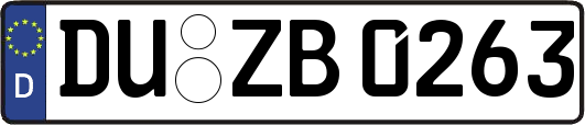 DU-ZB0263