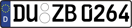 DU-ZB0264