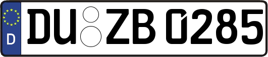 DU-ZB0285
