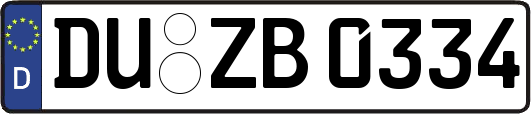 DU-ZB0334