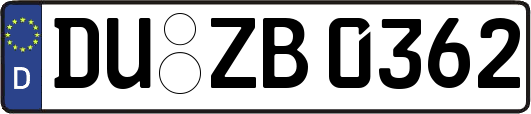 DU-ZB0362