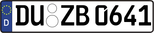 DU-ZB0641