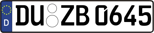 DU-ZB0645