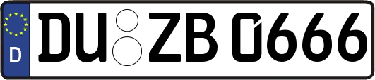 DU-ZB0666