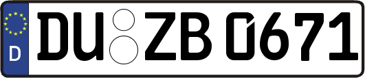 DU-ZB0671