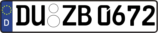 DU-ZB0672