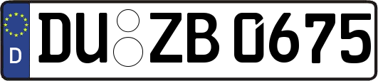 DU-ZB0675