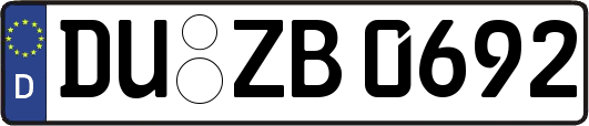 DU-ZB0692