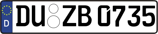 DU-ZB0735