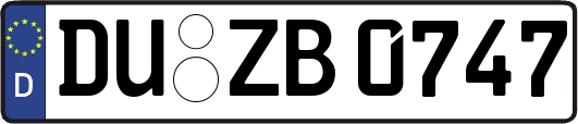 DU-ZB0747