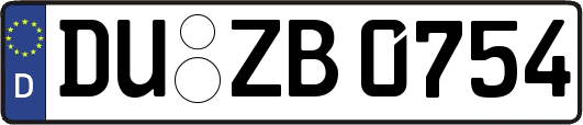 DU-ZB0754