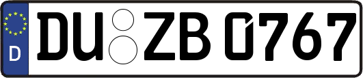 DU-ZB0767