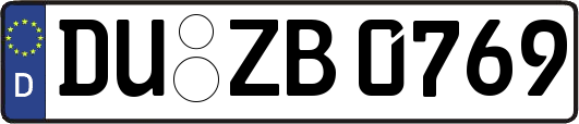 DU-ZB0769