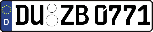 DU-ZB0771