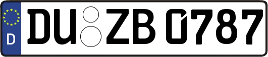 DU-ZB0787