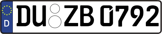 DU-ZB0792
