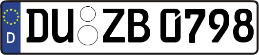 DU-ZB0798