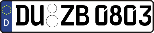 DU-ZB0803