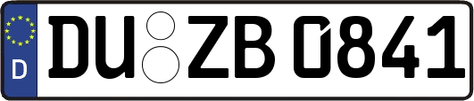 DU-ZB0841