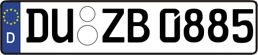 DU-ZB0885
