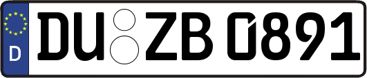 DU-ZB0891