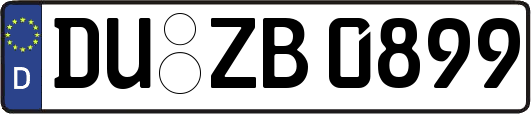 DU-ZB0899