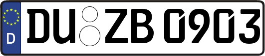 DU-ZB0903
