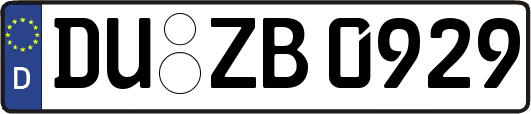 DU-ZB0929