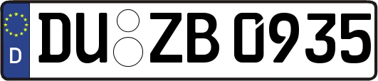 DU-ZB0935
