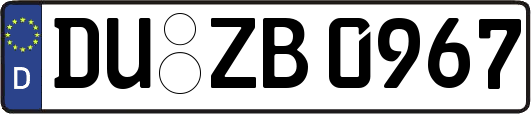 DU-ZB0967