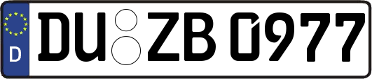 DU-ZB0977