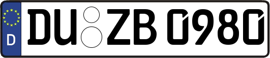 DU-ZB0980