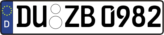 DU-ZB0982