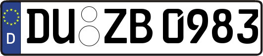 DU-ZB0983