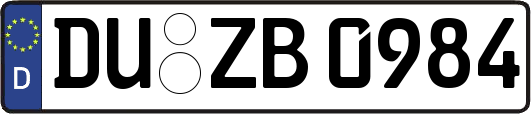 DU-ZB0984