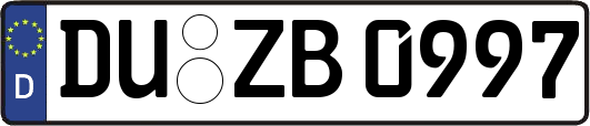 DU-ZB0997