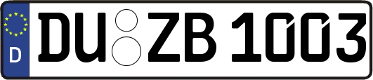 DU-ZB1003