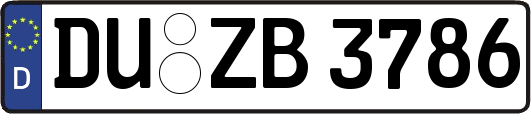 DU-ZB3786