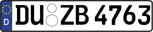 DU-ZB4763