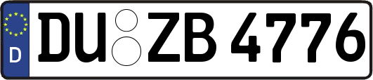 DU-ZB4776