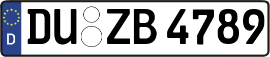 DU-ZB4789