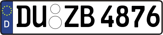 DU-ZB4876